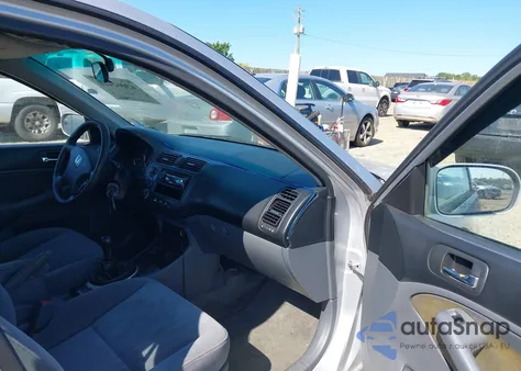 2003 Honda Civic Ex из США, поврежденный, VIN 1HGES25753L006446